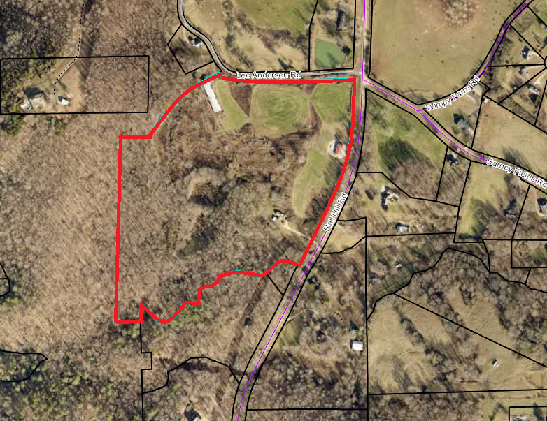 34.5 ac Zoned Rural
