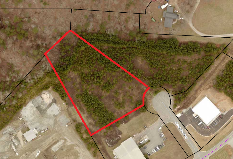 2.33 ac Zoned Industrial