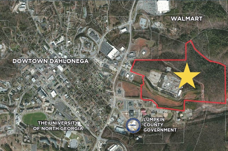 40 ac Zoned Planned Unit Development & Industrial